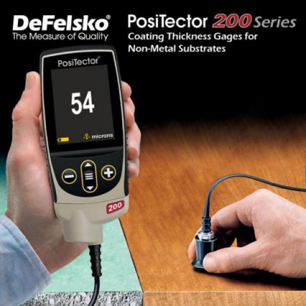 Defelsko Positector 200 Series เครื่องวัดความหนาผิวเคลือบวัสดุที่ไม่เป็นโลหะ 
