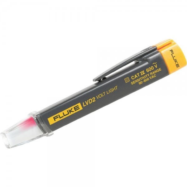 Fluke LVD2 Volt ปากกาตรวจสอบไฟไม่ต้องสัมผัส พร้อมไฟฉายLEDในตัว