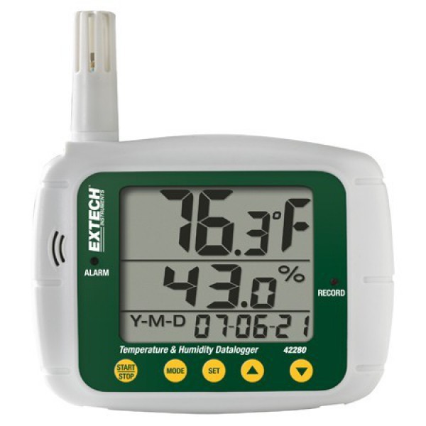 Extech 42280A เครื่องบันทึกอุณหภูมิและความชื้น