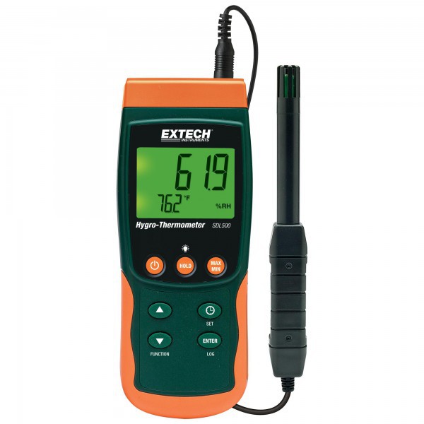 Extech SDL500 เครื่องบันทึกอุณหภูมิความชื้น Dew Point และ Wet Bulb