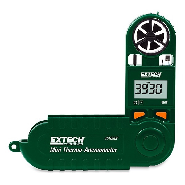 Extech 45168CP เครื่องวัดความเร็วลม/เข็มทิศ/อุณหภูมิ/ความชื้น 