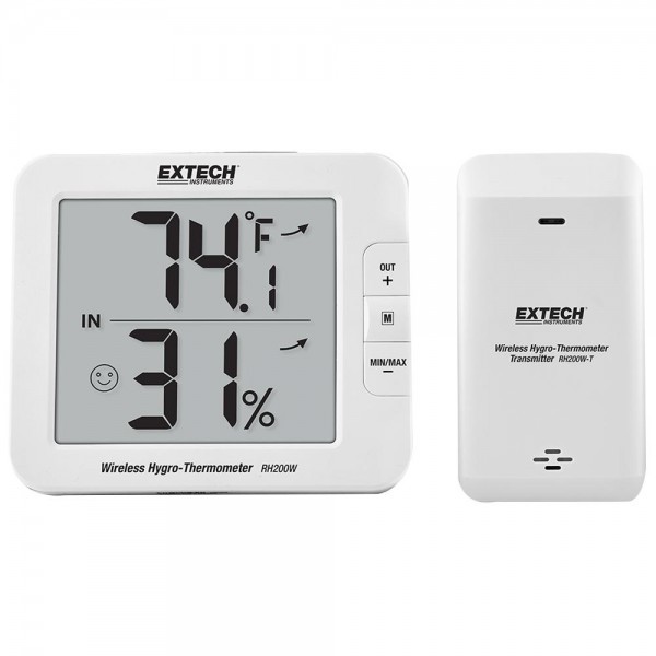 Extech RH200W เครื่องวัดอุณหภูมิและความชื้นสัมพัทธ์แบบไร้สาย